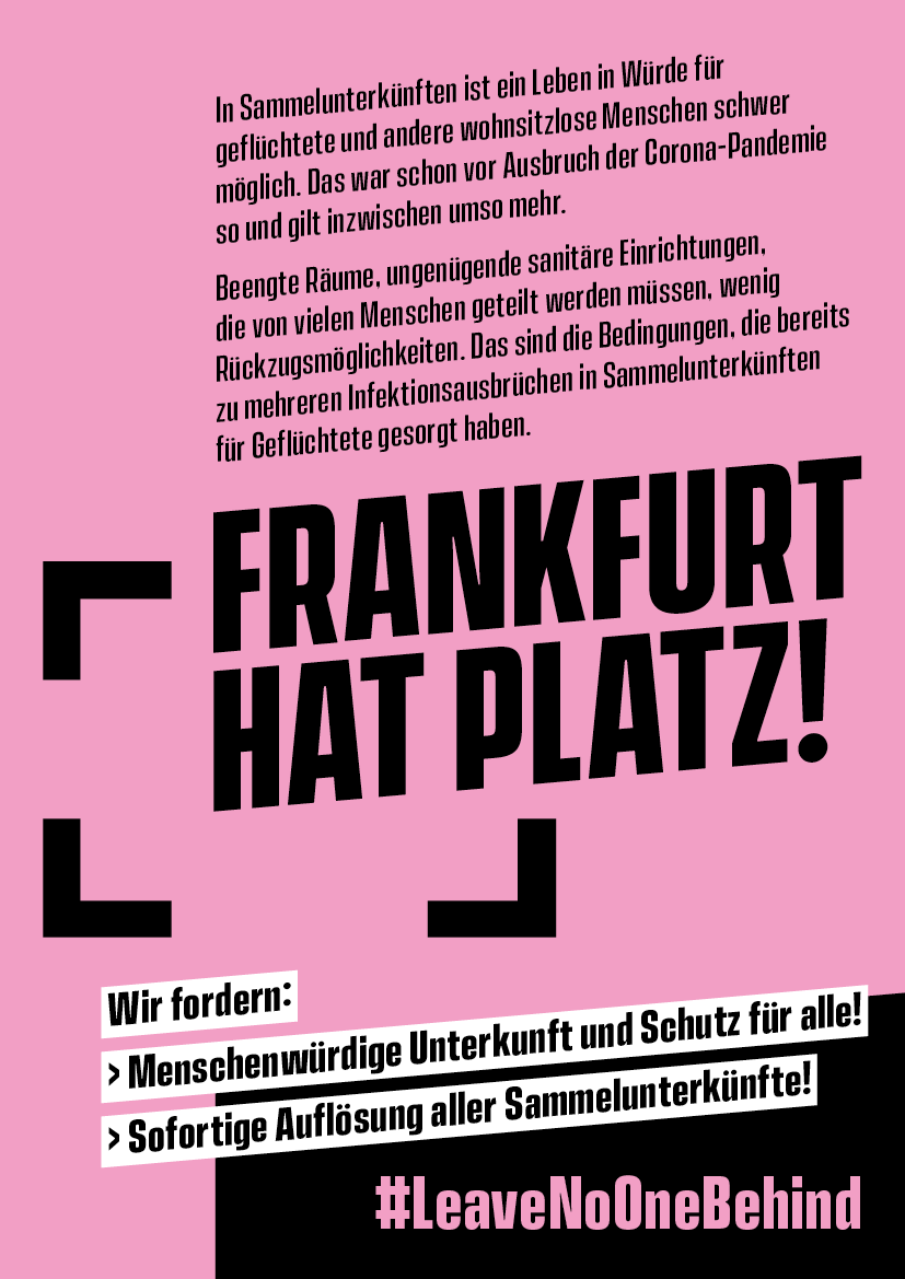 Frankfurt hat Platz