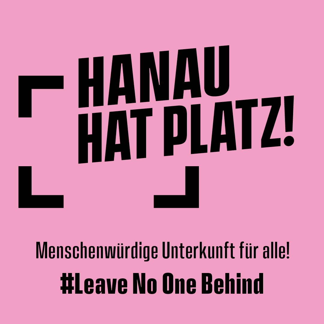 Hanau hat Platz! Kampagne Sharepic