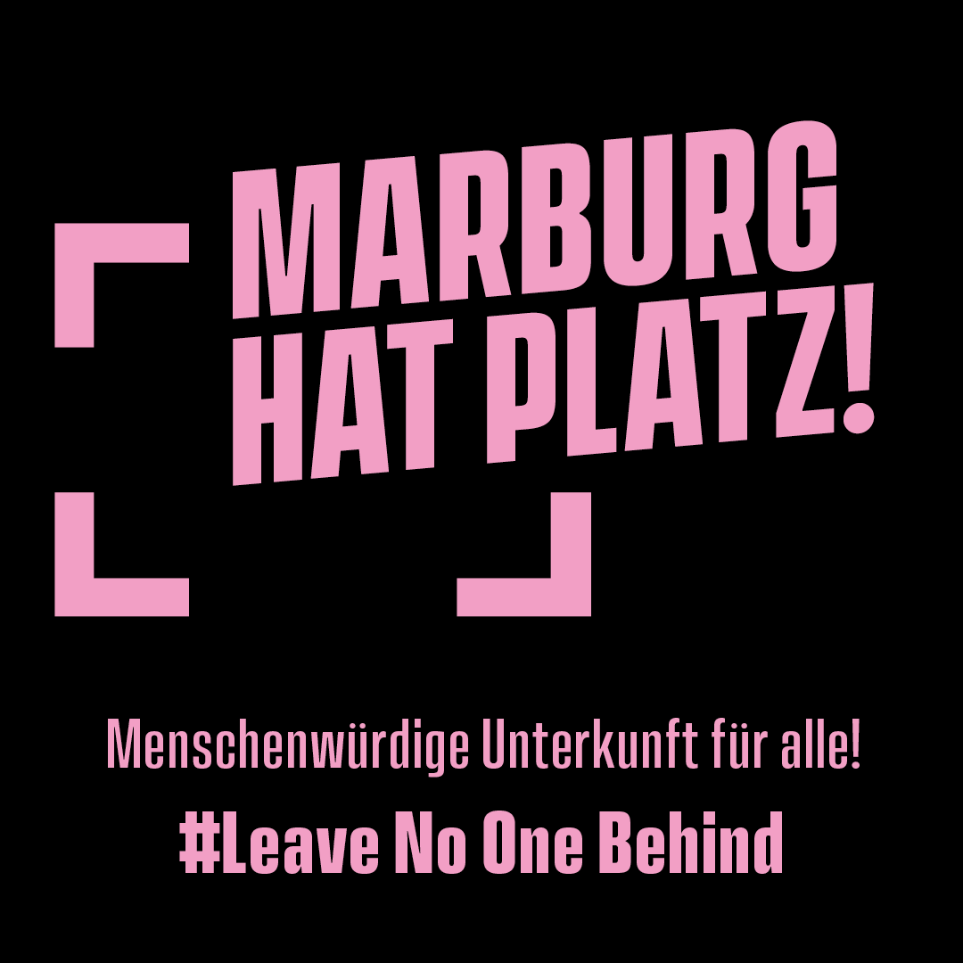 Marburg hat Platz! Kampagne Sharepic