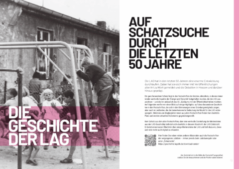 LAGSBH: 50 Jahre Festschrift: Doppelseite 18-19