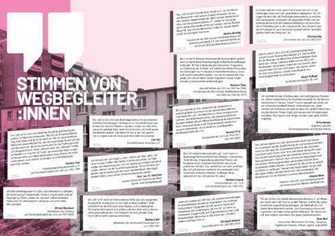 LAGSBH: 50 Jahre Festschrift: Doppelseite 30-31