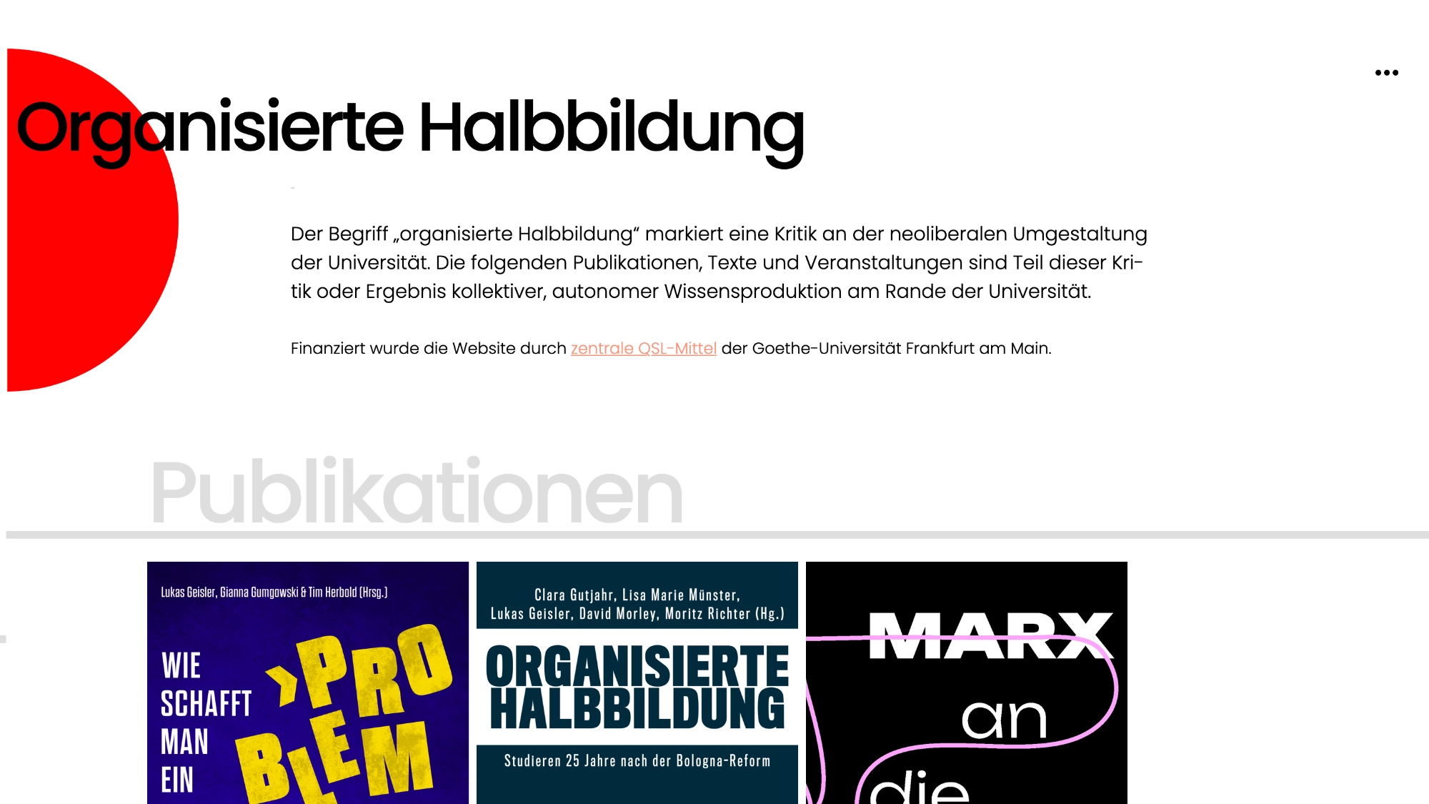 Organisierte Halbbildung