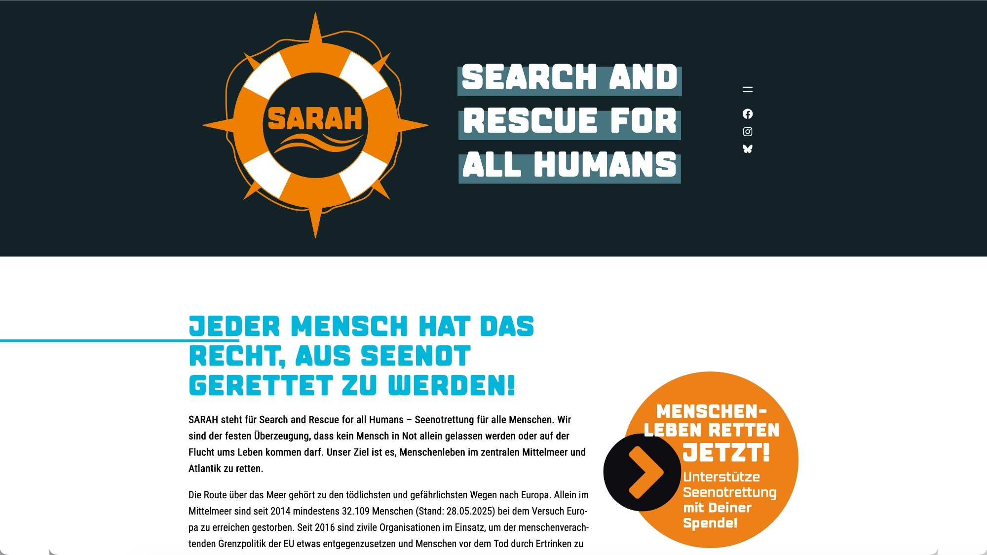 SARAH Seenotrettung